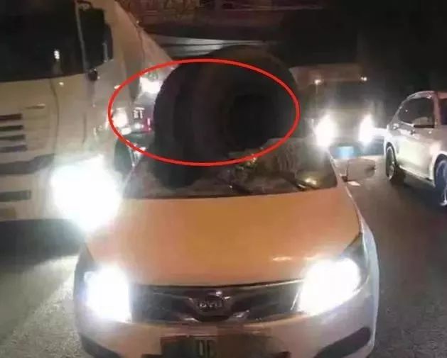 汽车应勤检查勤保养，防止轮胎脱落肇事