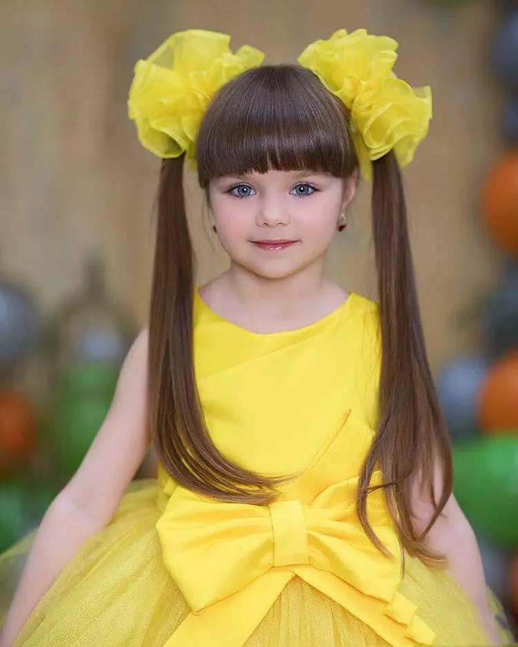世界最美小女孩,6岁的她用一双蓝色眼睛征服了世界