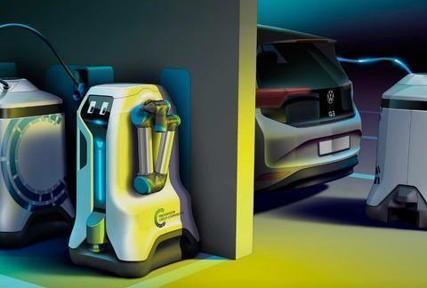 解决充电难题 大众将推出移动的充电机器人