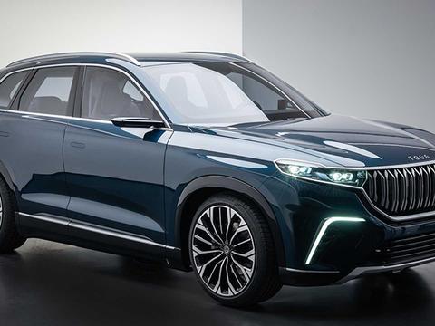 两种外观设计/车内4块大屏 土耳其TOGG纯电动SUV发布