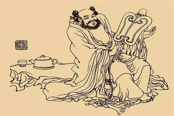 汉钟离多是扎着发髻的可爱您见过他戴着官帽的样子么就在河北