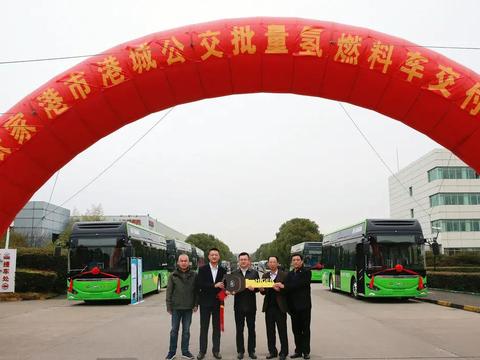 港城公交携手苏州金龙打造“氢”新张家港