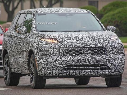 颜值大幅提升！三菱全新欧蓝德谍照曝光，有望下半年上市