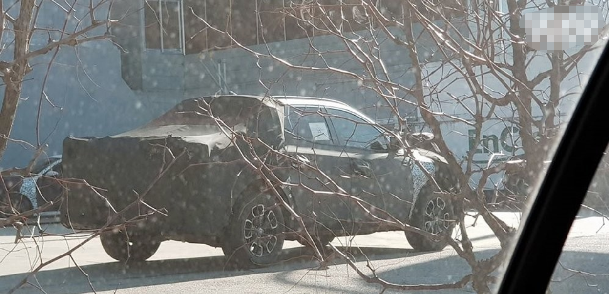 现代首款皮卡谍照曝光,有望在2021年投产