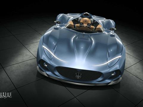 帅出天际！玛莎拉蒂单座概念跑车设计图曝光