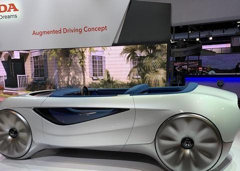 2020CES概念车大曝光 本田Augmented Driving概念车发布