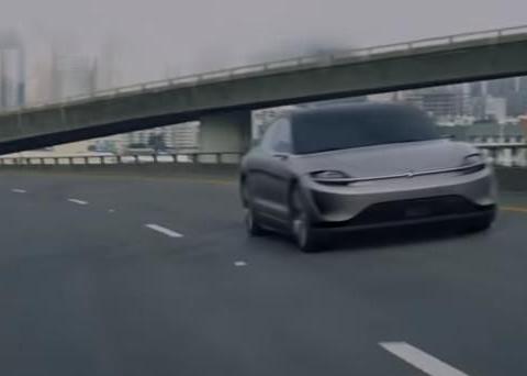 谁说Sony只会做相机？全新电动概念车Vision S现身CES大展