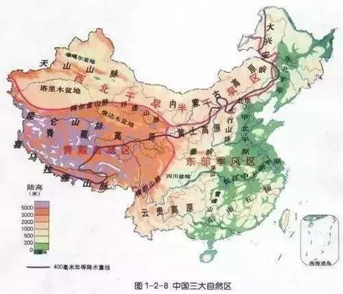 一条线把中国分成了两个世界附其他重要地理分界线