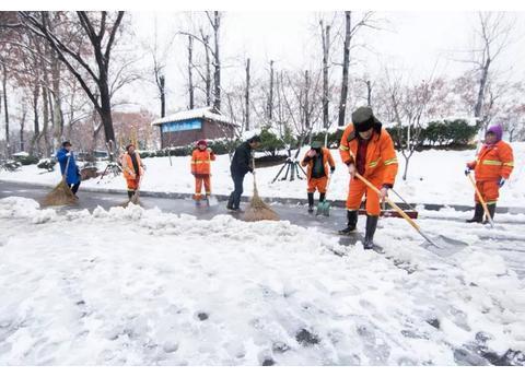 2020帝都第一场雪！美景之外有人默默守护