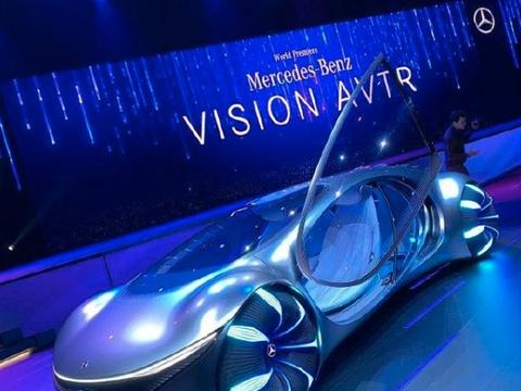 应用有机电池、15分钟充满电 奔驰“阿凡达”概念车亮相CES