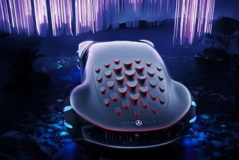灵感来自于《阿凡达》，奔驰推车Vision AVTR概念车