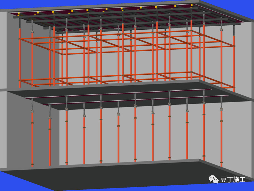 建筑施工早拆模板体系如何实现的高效率多图说明附经济效益对比