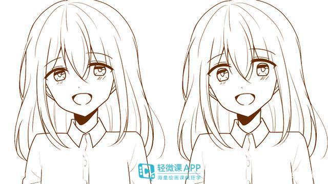漫画人物表情怎么画 画动漫人物表情步骤教程 表情 教程 笑容 新浪新闻
