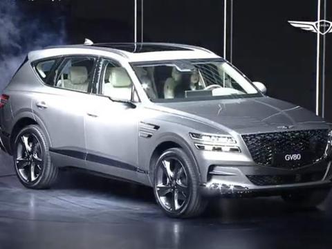定位中型SUV 延续概念车设计 捷尼赛思GV80发布