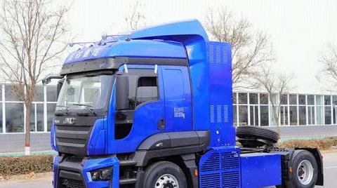 江铃威龙氢燃料卡车曝光，加氢只需10分钟，带双混合动力驱动