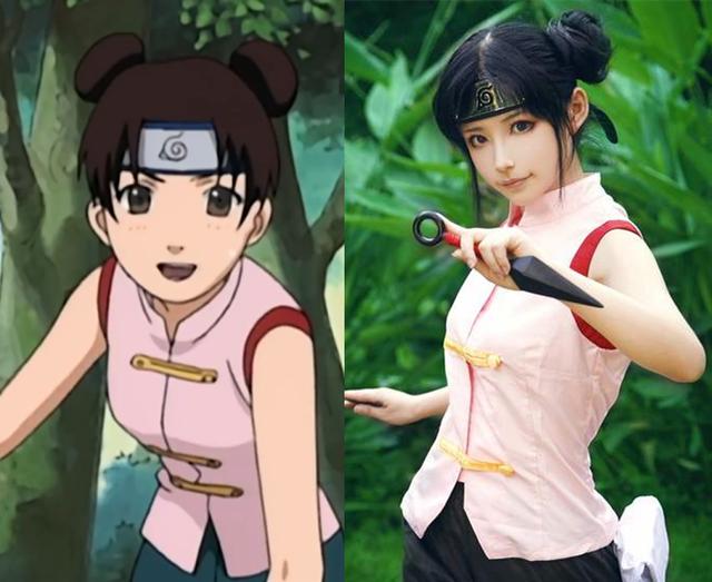火影忍者真人版cos,天天美出新高度,雏田神还原