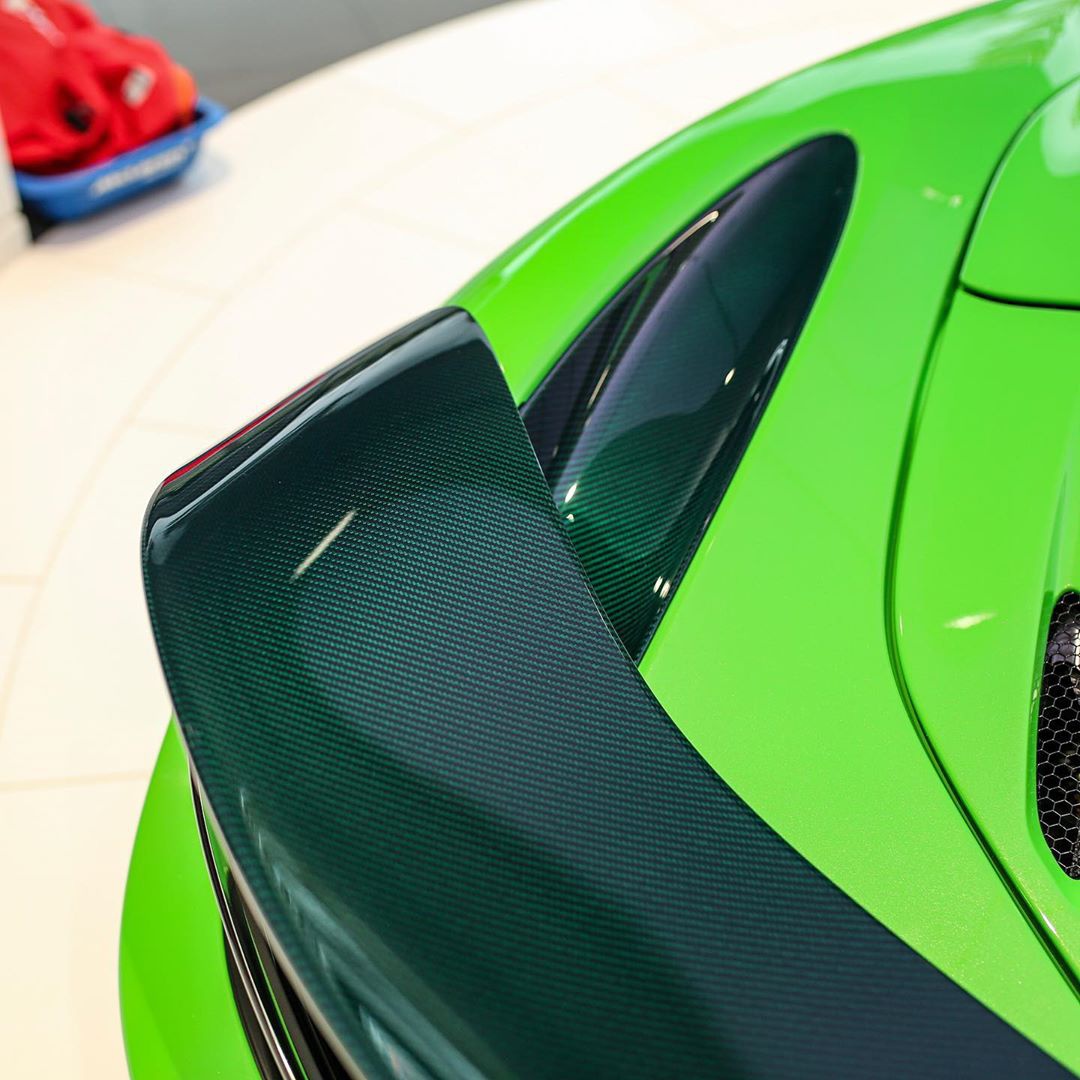 迈凯伦720S Spider实车 帅气的造型