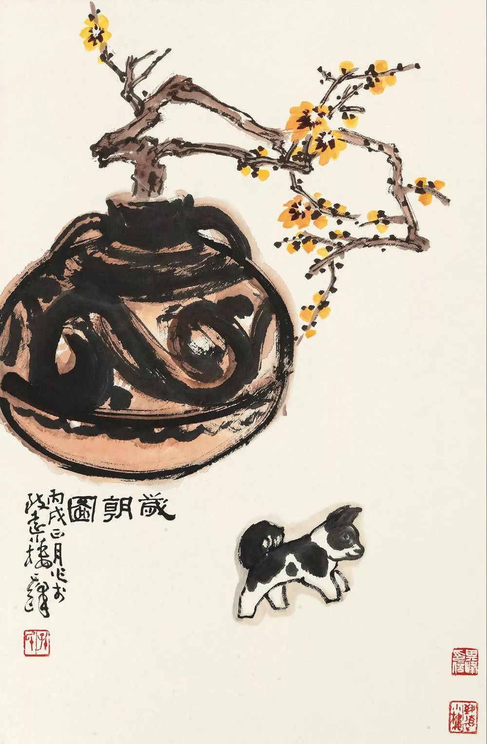 赏史上最全《岁朝清供图》,过清雅吉祥的一个年。看看你最pick哪一幅!