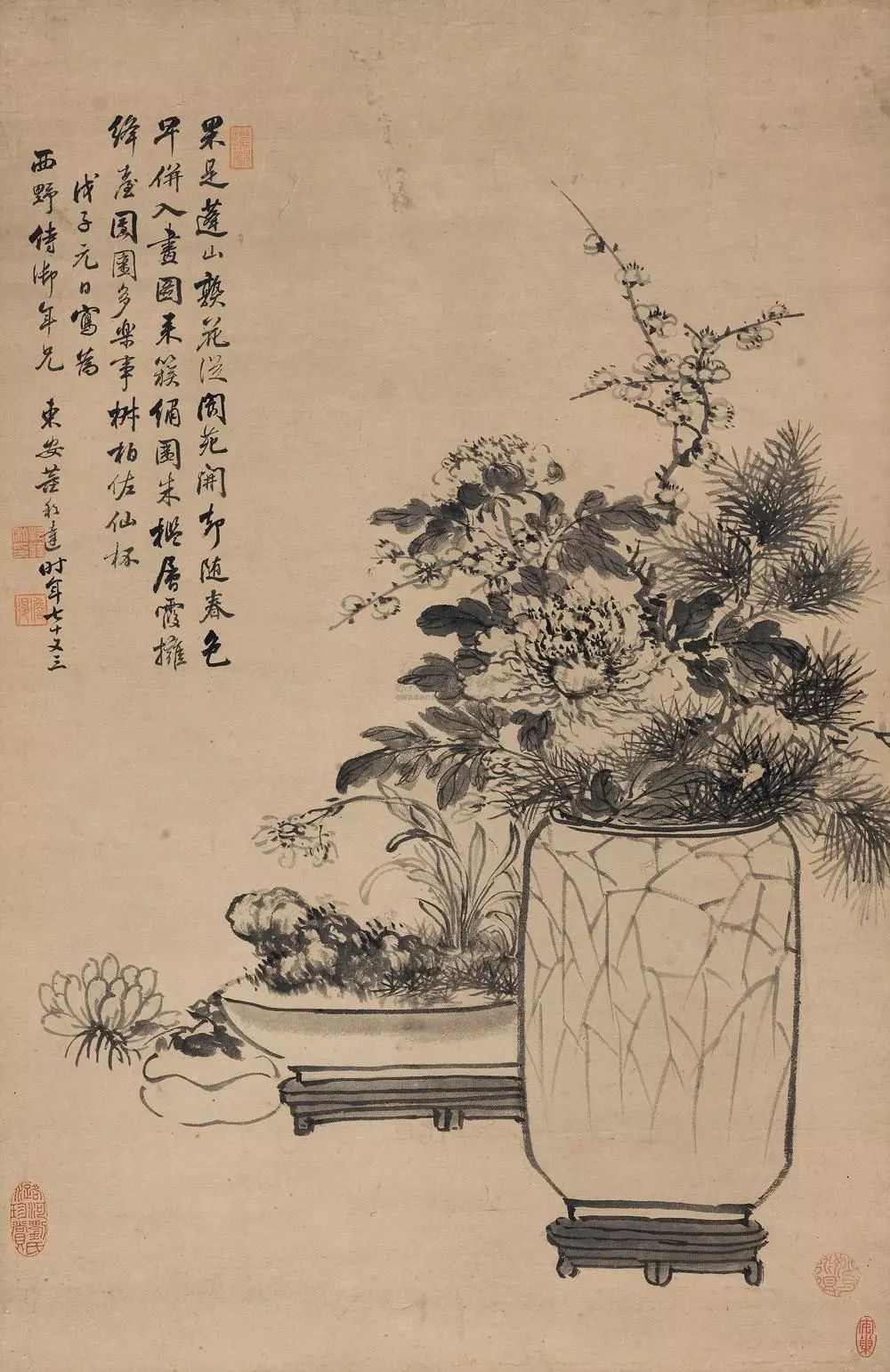 赏史上最全《岁朝清供图》,过清雅吉祥的一个年。看看你最pick哪一幅!
