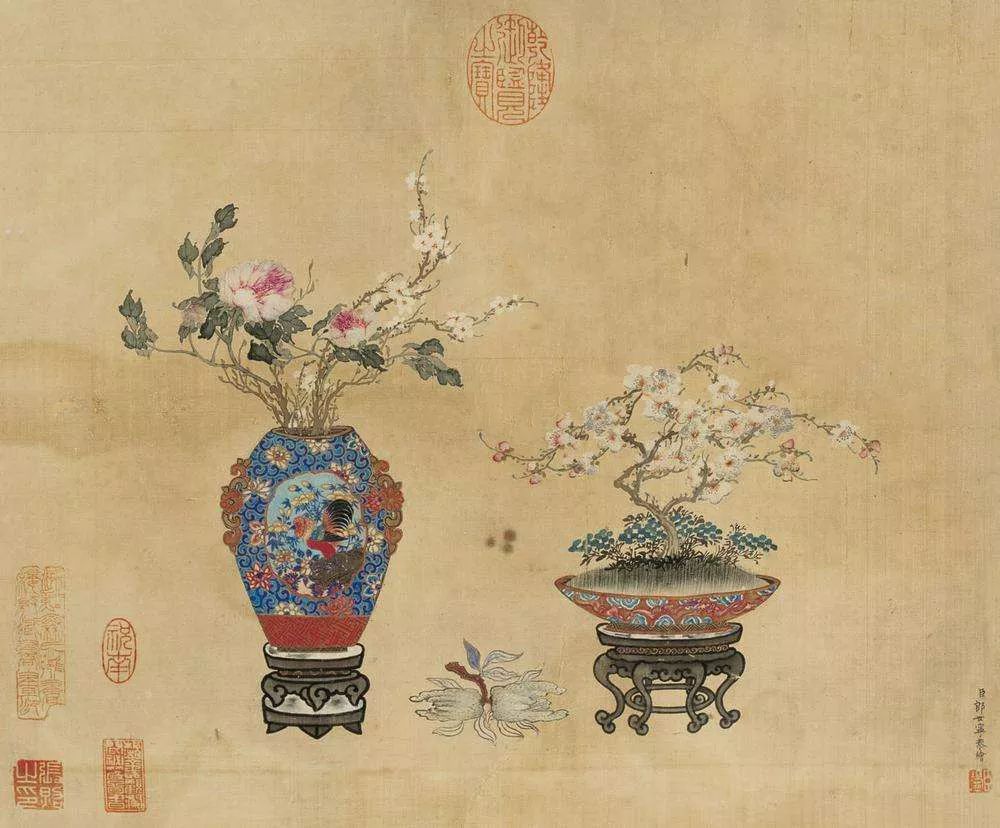 赏史上最全《岁朝清供图》,过清雅吉祥的一个年。看看你最pick哪一幅!