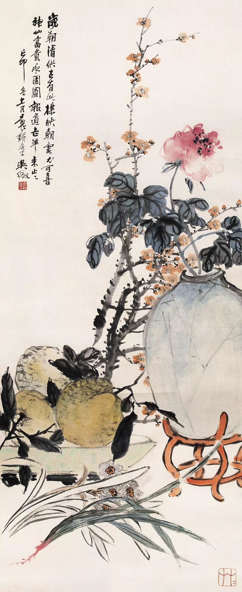 赏史上最全《岁朝清供图》,过清雅吉祥的一个年。看看你最pick哪一幅!