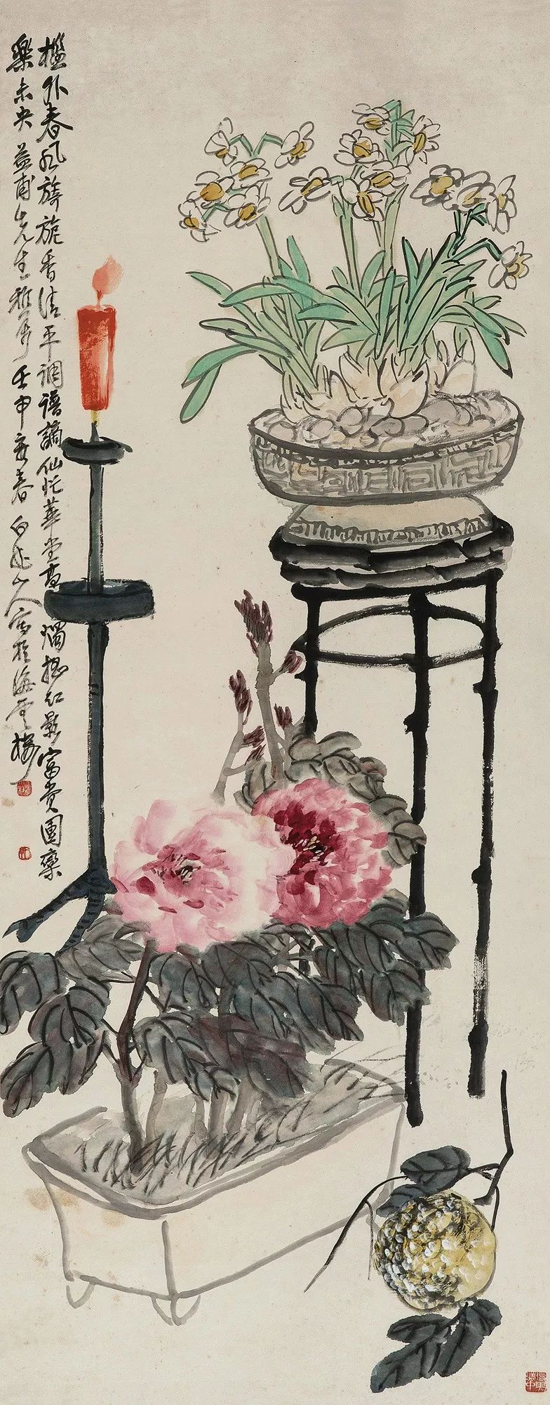 赏史上最全《岁朝清供图》,过清雅吉祥的一个年。看看你最pick哪一幅!