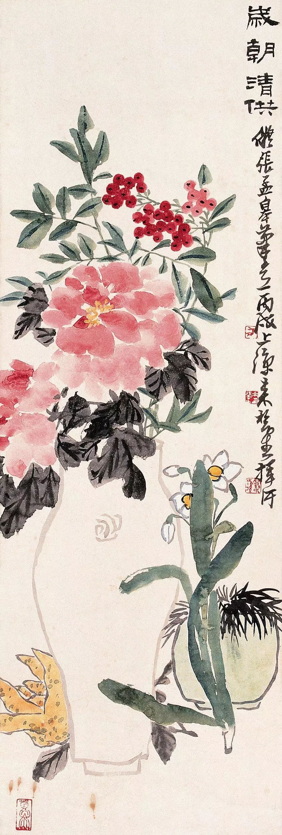 赏史上最全《岁朝清供图》,过清雅吉祥的一个年。看看你最pick哪一幅!