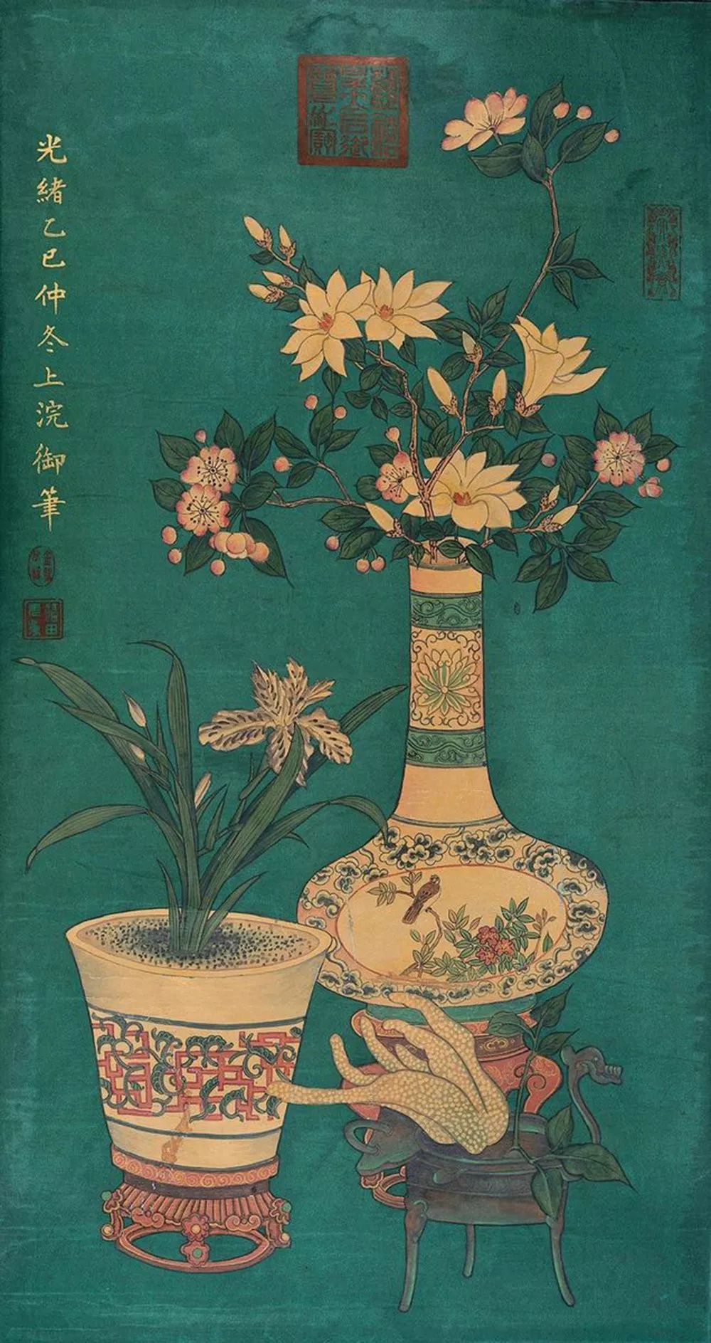 赏史上最全《岁朝清供图》,过清雅吉祥的一个年。看看你最pick哪一幅!