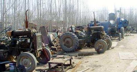 「创作开运礼」农村回收废旧拖拉机，有啥用？4个用途