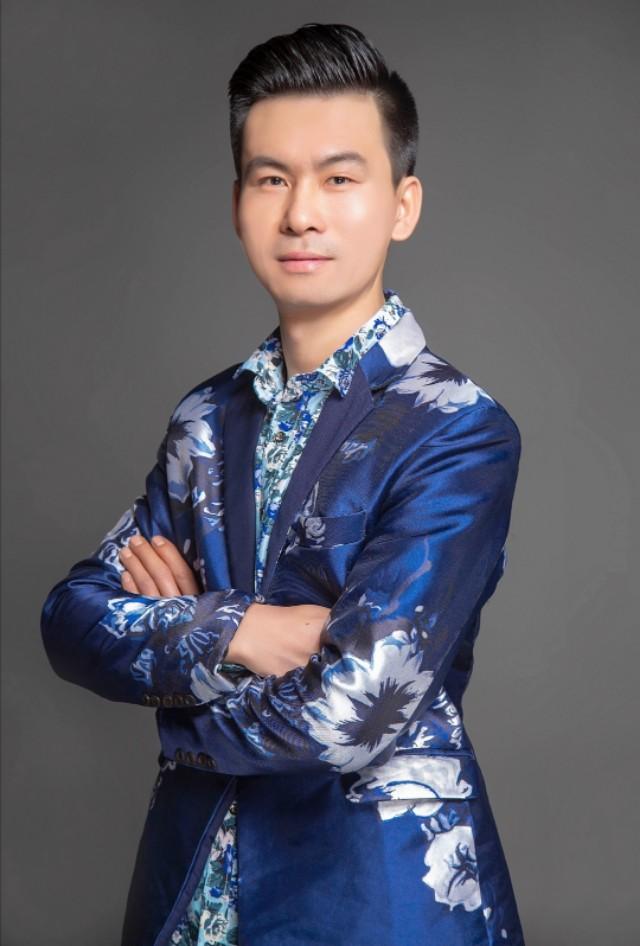 张海文绘画作品牡丹画欣赏