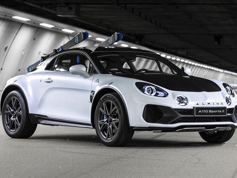 车身加高/延续拉力基因 Alpine A110 Sports X官图发布