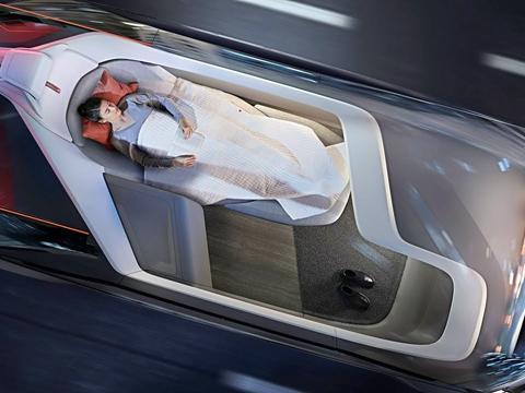 3种酷炫的未来车型，可以在车舱内睡觉，一觉醒来直接到达目的地