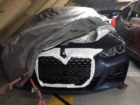 夸张大嘴被保留 新一代宝马4系外观细节曝光