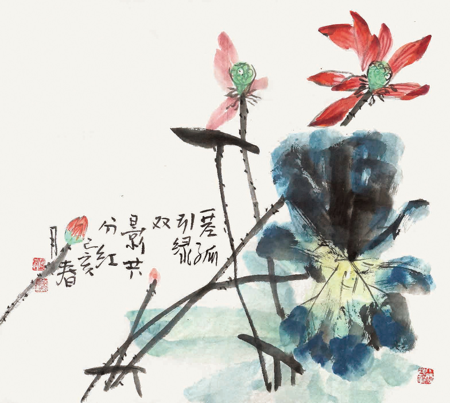 花鸟名家颜泉、颜旋花鸟系列作品集锦