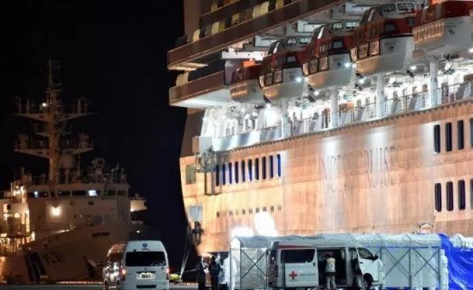 日本邮轮感染人数还在增加