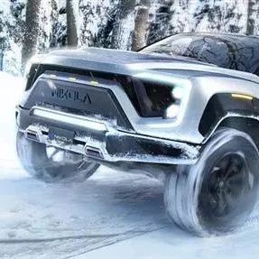 续航966km Nikola新能源皮卡概念车曝光