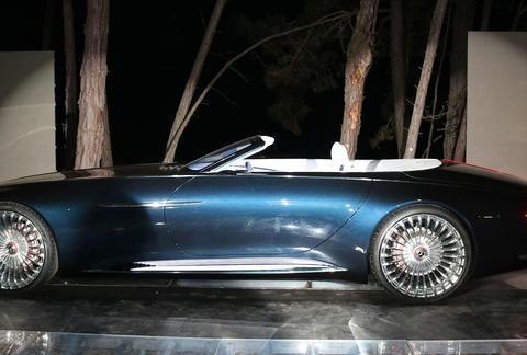 帅到没有朋友，贵到没有敌手：陆地游艇迈巴赫6概念敞篷车实拍