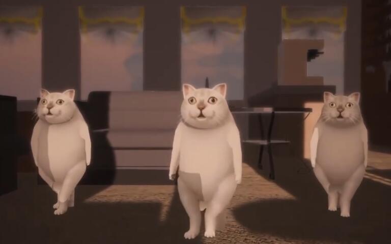 B站鬼畜区新宠儿 Mur猫表情太魔性 把观众都看呆