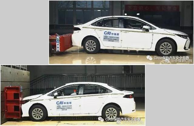 买卡罗拉的可以放心了,中保研碰撞测试成绩出炉,整体很优秀