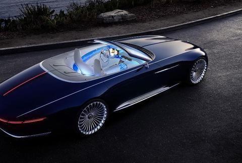 帅气逼人的梅赛德斯-迈巴赫6敞篷车