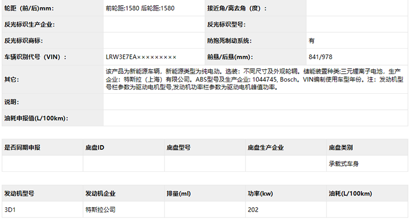 续航超600公里的国产Model 3要来了 新一批申报的重点新车抢先看