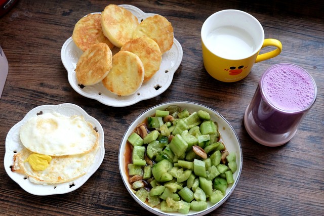 普通家庭的一周早餐记录,中式西式全都亲手做,营养好更健康