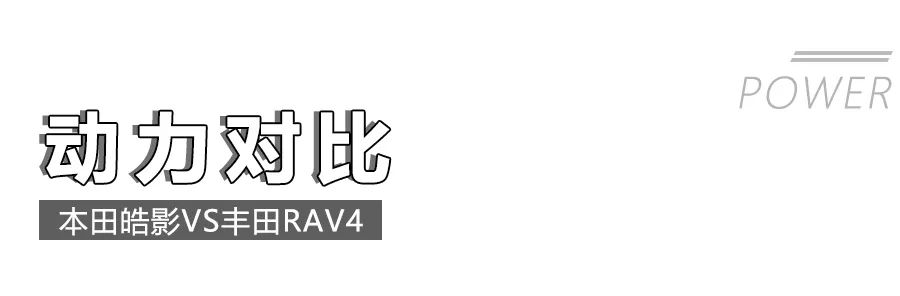 本田皓影对比丰田RAV4荣放,2款20万级日系热门紧凑型SUV怎么选