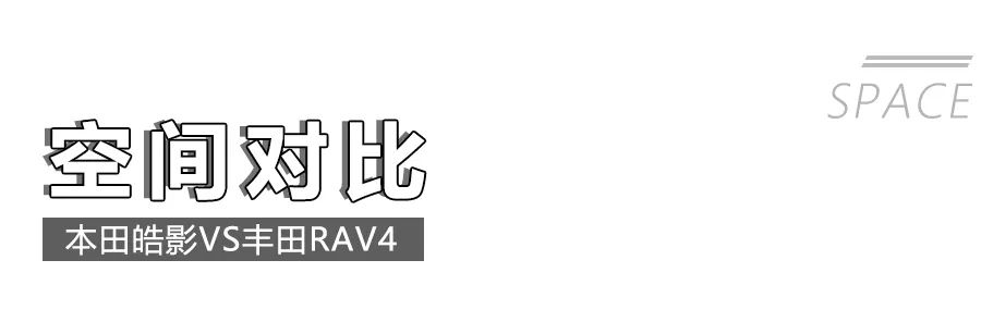 本田皓影对比丰田RAV4荣放,2款20万级日系热门紧凑型SUV怎么选