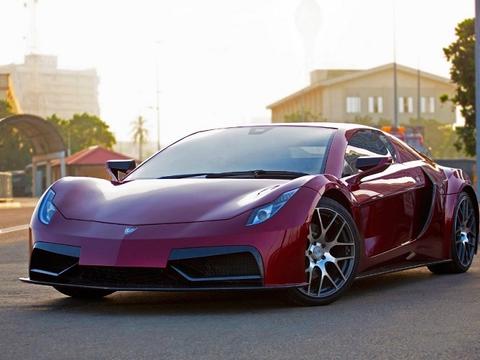 零百加速3.1秒 纯电跑车Vega EVX将亮相日内瓦车展