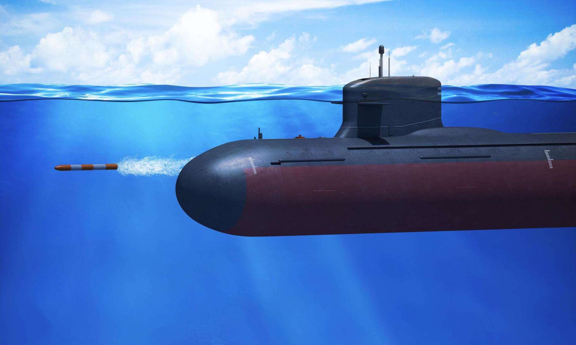 中美俄潜艇下潜深度较量俄军最深美军600米中国创下新纪录