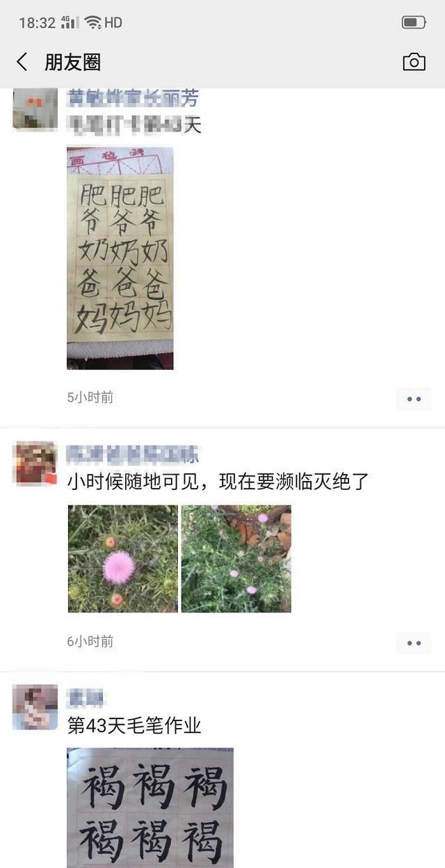第43天寒假作业,学生写的毛笔字各有千秋,老师:写字要沉住气