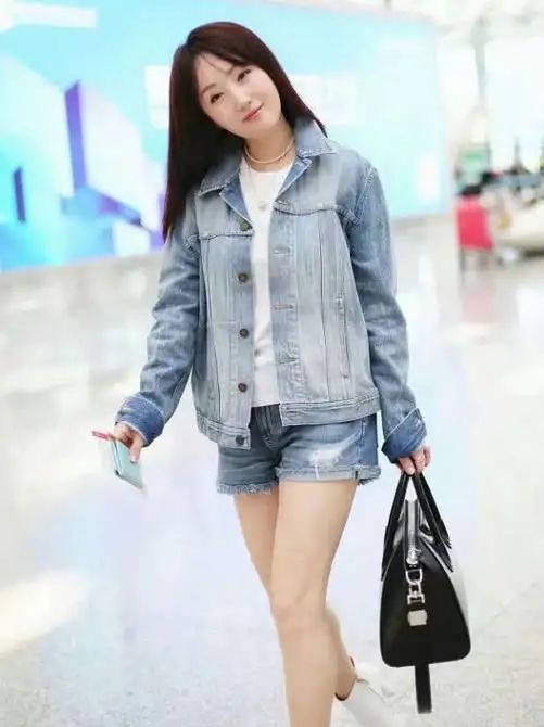 杨钰莹身高: 腿粗的女孩千万别这样穿,连杨钰莹也中招 腿粗的女孩千万别这样穿,连杨钰莹也中招