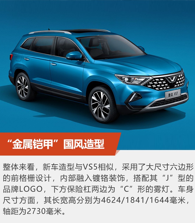 10万元合资中型SUV怎么选?捷达VS7购车手册