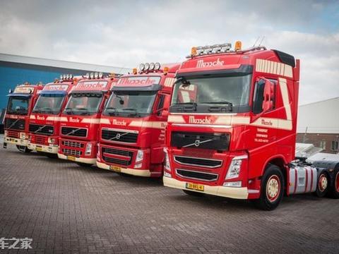 实拍09款沃尔沃FH系列终结版牵引车如果没有排放限制，它还能跑